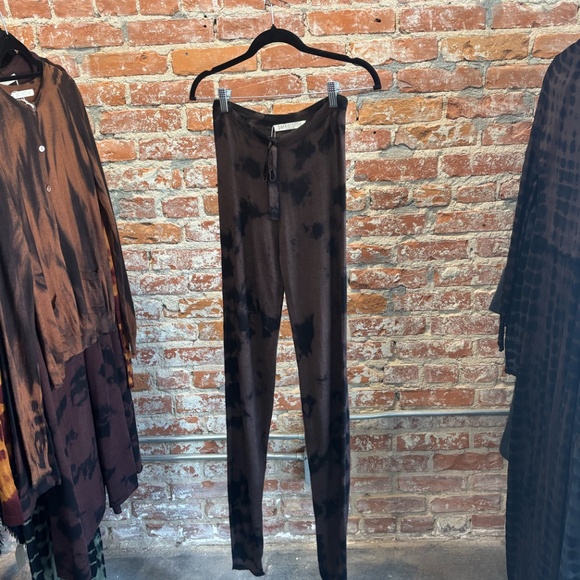 Parker Blue Cashmere Pants - Picture 2 of 4